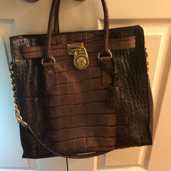 Michael Kors large Hamilton Crocodile tote - Picture 5 of 6